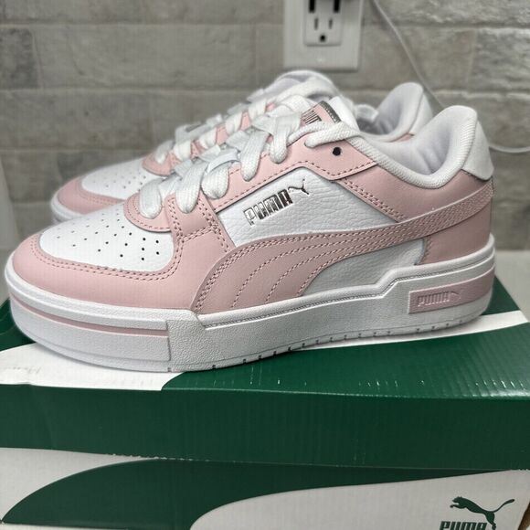 Puma JUnior CA Pro Classic 382277-08 Size 5C NIB Pink/White - Picture 2 of 5